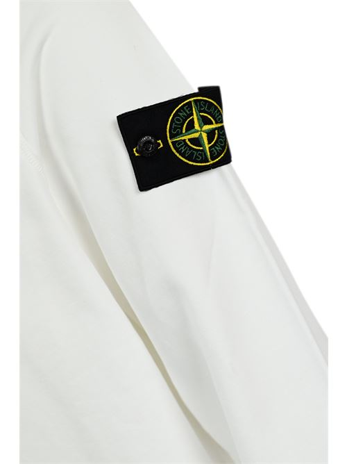 Felpa in cotone 63051 White STONE ISLAND | 811563051A0001